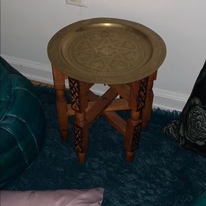 Morrocan corner table for decoration